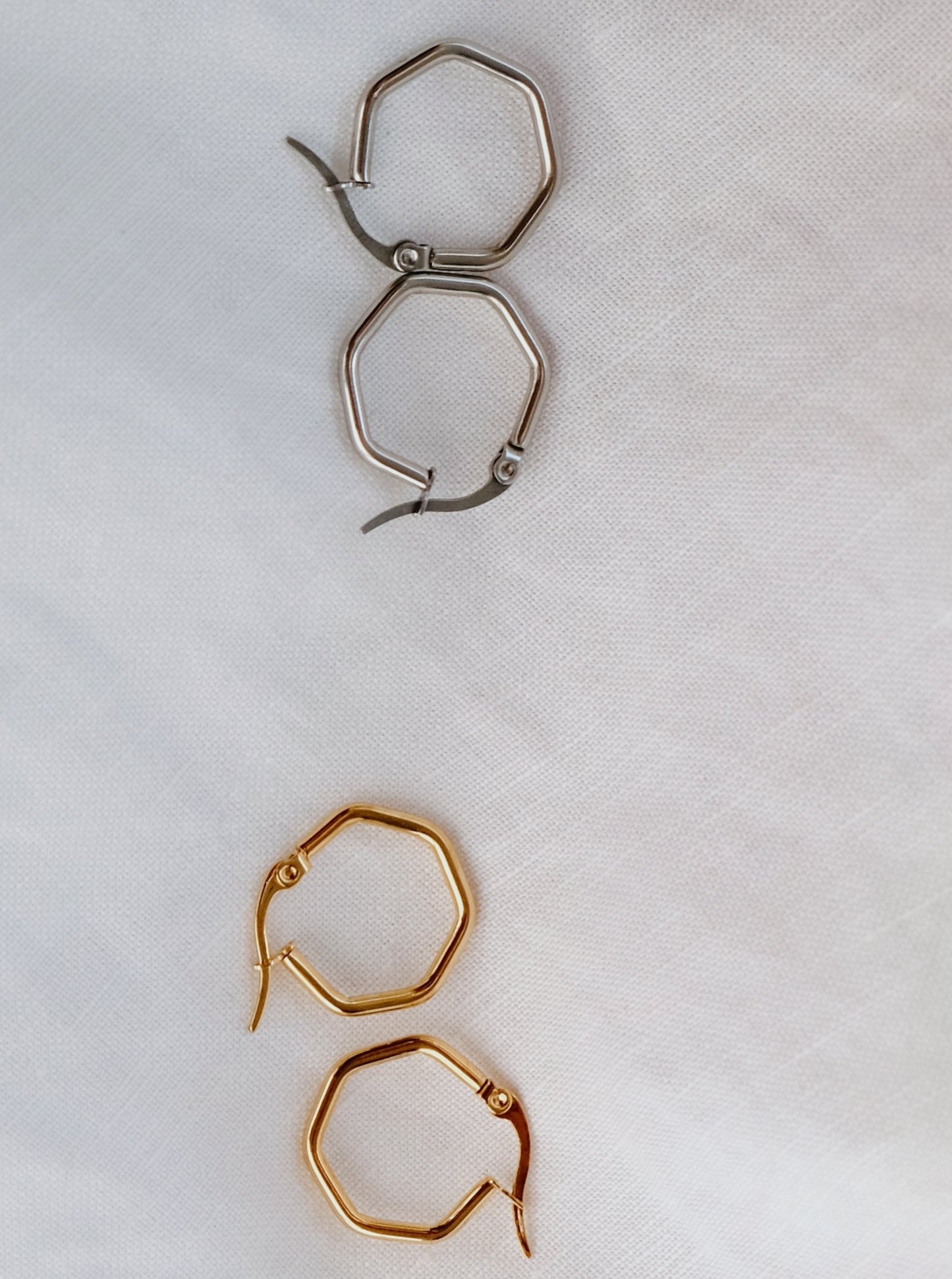 Arracadas Hexagonales