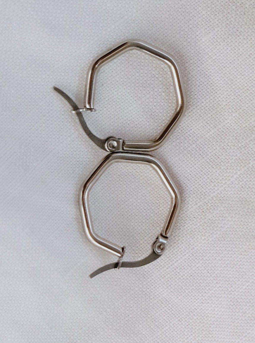 Arracadas Hexagonales